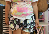 Reba the Alien Pumpkin Shorts (made to order)