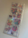 KG Clay Art Holographic sticker sheet