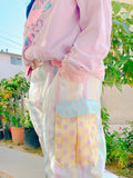 Dreamy Rainbow Stripe Cargo pants (Made to Order)