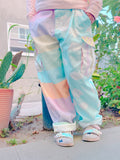 Clouds and Rainbow Cargo pants (Made to Order)