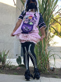Spooky Cutie Culdran Ruffle Frilly Top