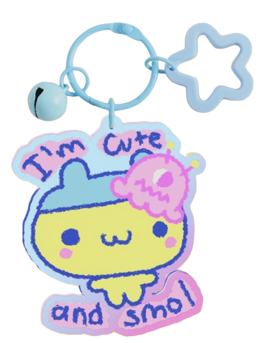 Mametchi I’m Cute and Smol   Trinket Keychain PREORDER