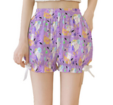 Candy Cemetery Creepy Cute Pumpkin Shorts (made to order)