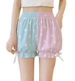 Cross Color Block Yami Kaiwai Pumpkin Shorts (made to order)