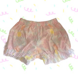 Gingham Gummy Bears Pumpkin Shorts (made to order)
