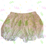 Lucky Panda Clover Heisei Retro Pumpkin Shorts (made to order) (Copy)