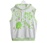 Lucky Panda Heisei Retro Hoodie Vest (Made to Order)