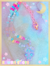 Load image into Gallery viewer, Miss Jediflip x Kawaii Goods Collab Emotion Bear Beaded Chain Necklace