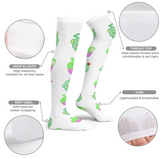 Kawaii Melon Pudding OTK Over the Knee Socks (Made to Order)