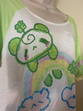 Lucky Panda Ruffle Frilly Top (Copy)