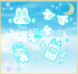 Tenshi Usagi Wifit OTK Over the Knee Socks (Made to Order)