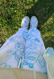 Tenshi Usagi Wifi Fuzzy jogger pants (Made to Order)