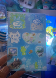 Fruitiger Aero Holographic Cuties Sticker Sheet