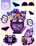 Spooky Cutie Holo Sticker Sheet