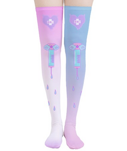 Menhera Syringe OTK Socks (Made to Order)