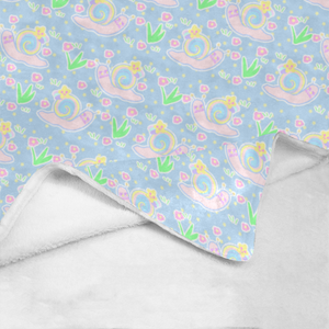 Dreamy Starry Snail Blanket (Made to Order)