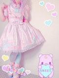 Heart Rainbow Tights (made to order)