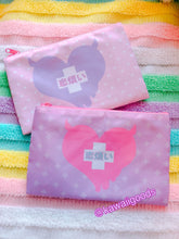 Load image into Gallery viewer, Yami Kawaii Menhera Love Hurts Heart Medical Cosmetic Pouch (Made to Order)