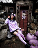 Pastel Goth Skeleton Sweater (Made to Order)