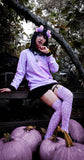 Pastel Goth Skeleton Sweater (Made to Order)