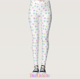 Heart Rainbow Tights (made to order)
