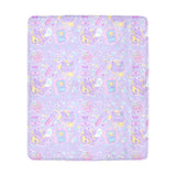 Hurt Bunny Bear Nurse Death Yami Kawaii Fleece Blanket (Made to Order)