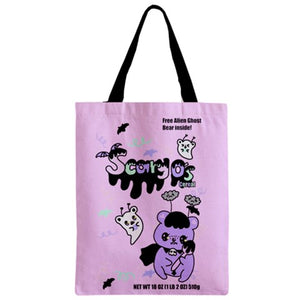 Scary Os Alien Ghost and Creepy Emotion Vampire Bear Bag (Made to Order)