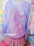 Painfully Hurt Bunny Bandage Sweater (Made to Order)