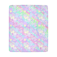 Load image into Gallery viewer, Sweetie Dreams and Trixie 80s Yume Kawaii Fairy Kei Fleece Blanket (Made to Order)