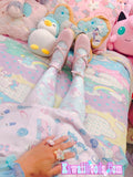 Painfully Hurt Abby Bunny Bandage Yami Kawaii Tights PAIN (Made to Order)