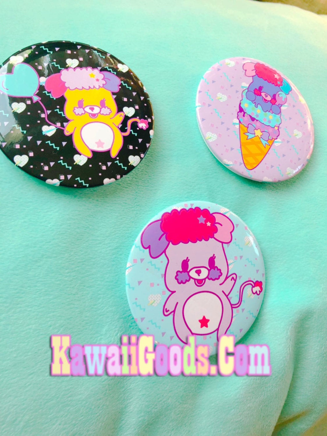 Popples Cutie Button