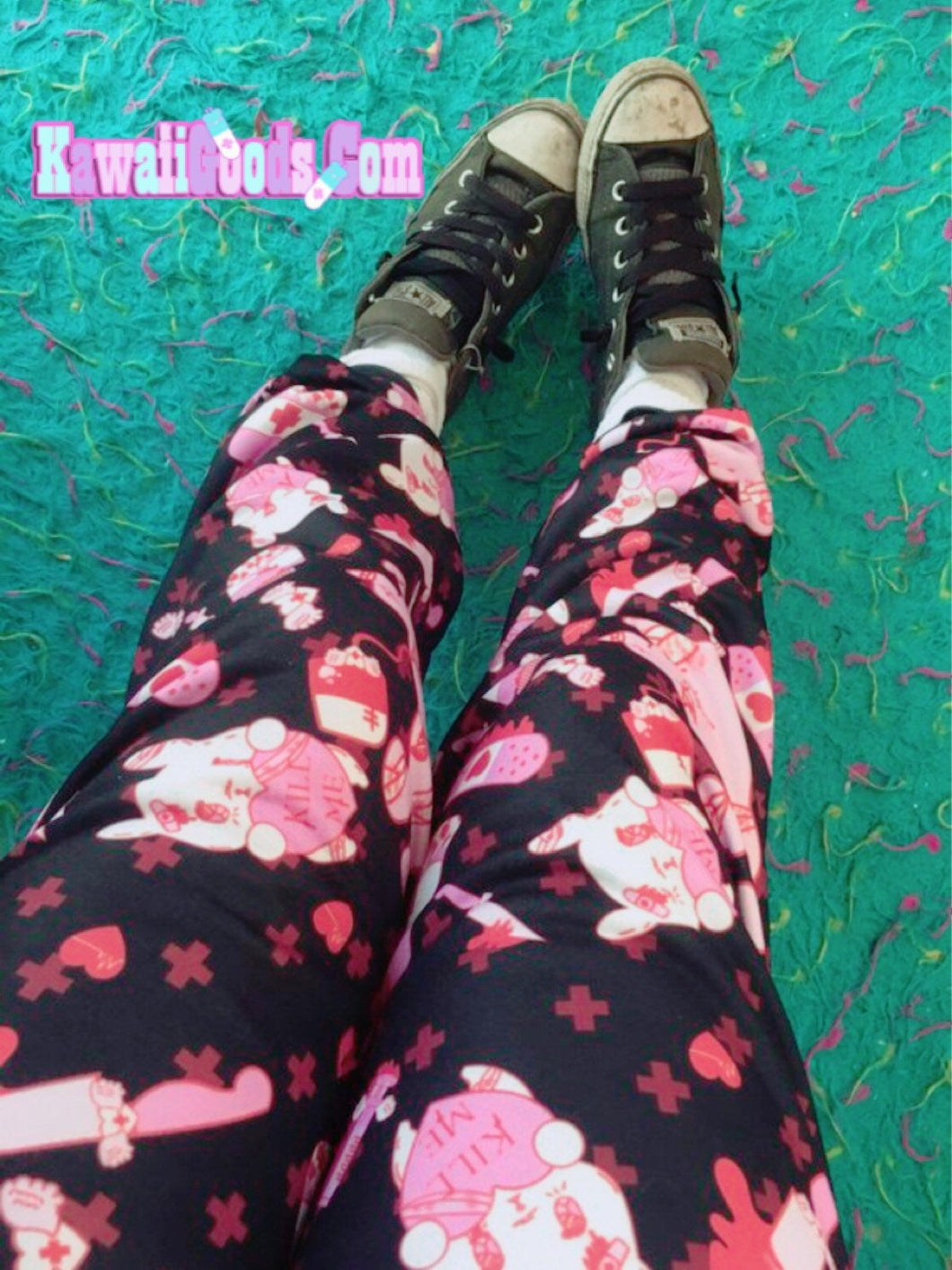 Painfully Hurt Bunny Jogger pants KILL ME (Made to Order)
