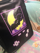 Load image into Gallery viewer, Creepy Bat Video Game Bag (Made to Order)