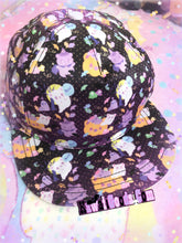 Load image into Gallery viewer, Candy Cemetery Alien Ghost Hat (Made to Order)