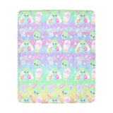 Alien Cutie Reba the alien and kikko TV Blanket (Made to Order)