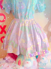 Load image into Gallery viewer, Alien Ice Cream Scoop Monster Party Suspender Skirt (Made to Order)