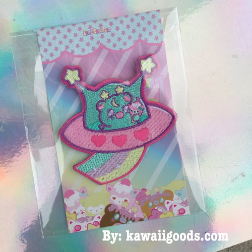 Tommy the Fangs Alien Bear Patch, bear patches, kawaii patches, cute  patches, vampire patches, kawaii patch, cute patch