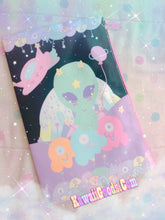 Load image into Gallery viewer, Alien Cutie Reba the Alien Cosmetic Pouch (Made to Order)