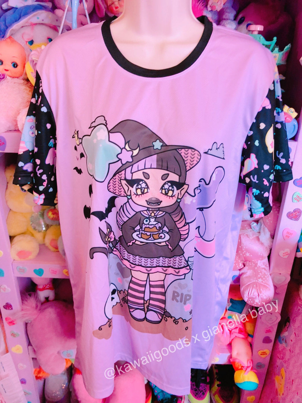 Spooky Party Gianella Baby x Kawaii Goods Collab Top (Made to Order)