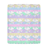 Sweetie Dreams and Trixie Yume Kawaii Fairy Kei Fleece Blanket  (Made to Order)
