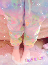 Load image into Gallery viewer, Alien Cutie Reba the alien and Kikko TV Fuzzy pants (Made to Order)