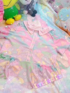 Alien Ice Cream Scoop Monster Party Dress  (Made to Order)