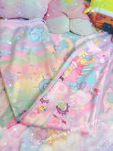 Load image into Gallery viewer, Creme Bunny x Kawaii Goods Decora Girl Party Fuzzy Joggers  (Made to Order)