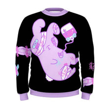 Load image into Gallery viewer, Painfully Hurt Bunny Bandage Sweater (Made to Order)
