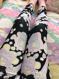 Hurt Bunny Bear Nurse Death Yami Kawaii leggings (Made to Order)