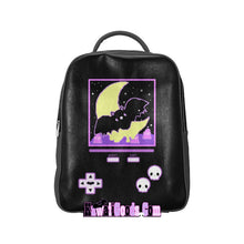 Load image into Gallery viewer, Creepy Bat Video Game Bag (Made to Order)