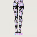 Hurt Bunny Bear Nurse Death Yami Kawaii leggings (Made to Order)