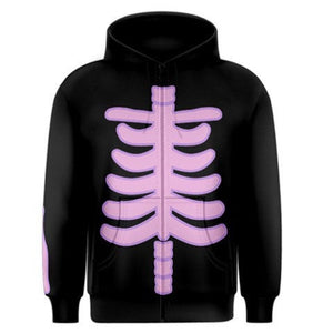 Pastel Goth Skeleton Sweater (Made to Order)