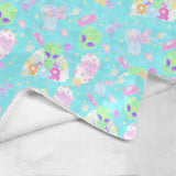 Alien Cutie Reba the alien and kikko TV Blanket (Made to Order)