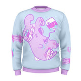 Painfully Hurt Bunny Bandage Sweater (Made to Order)
